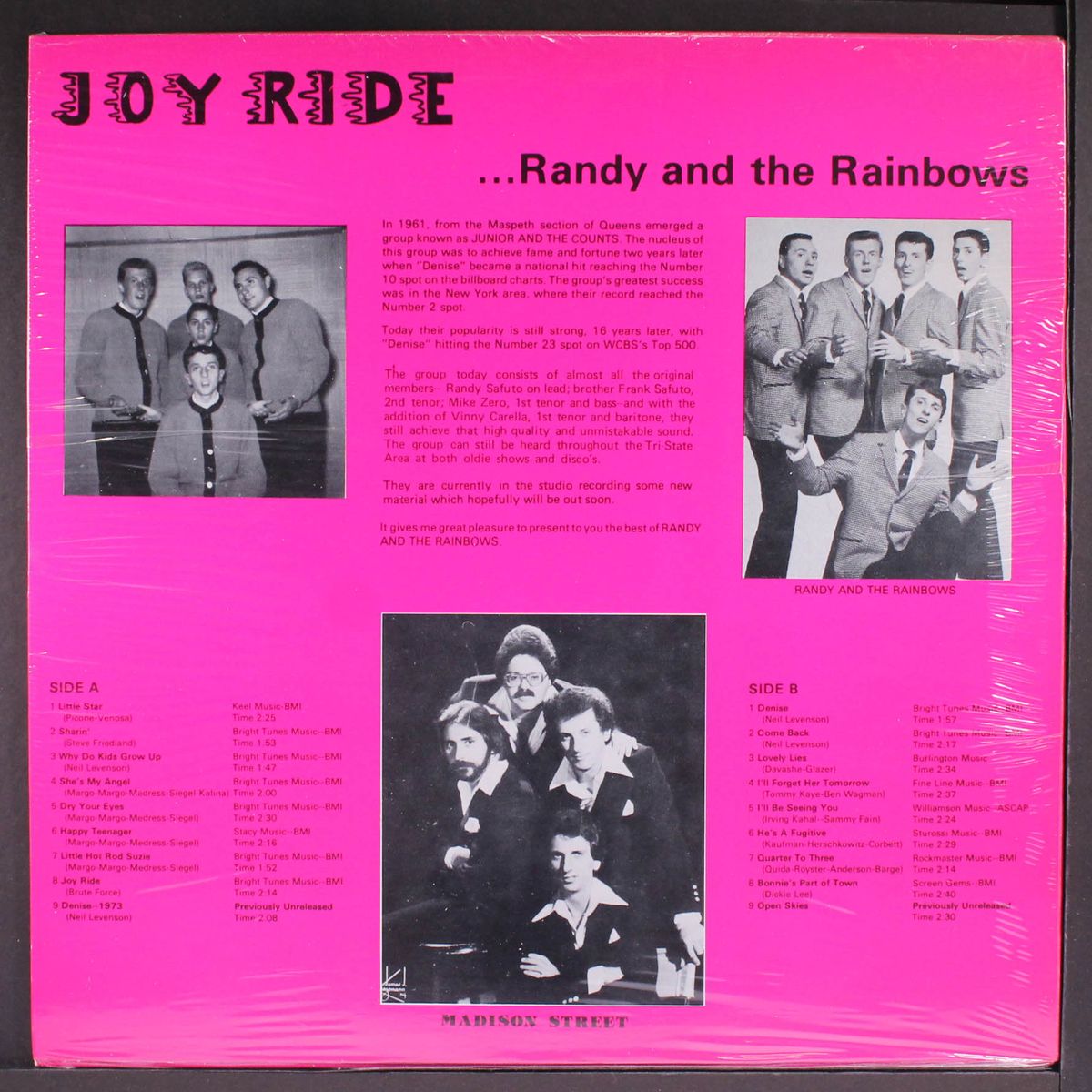 joy ride by RANDY & RAINBOWS