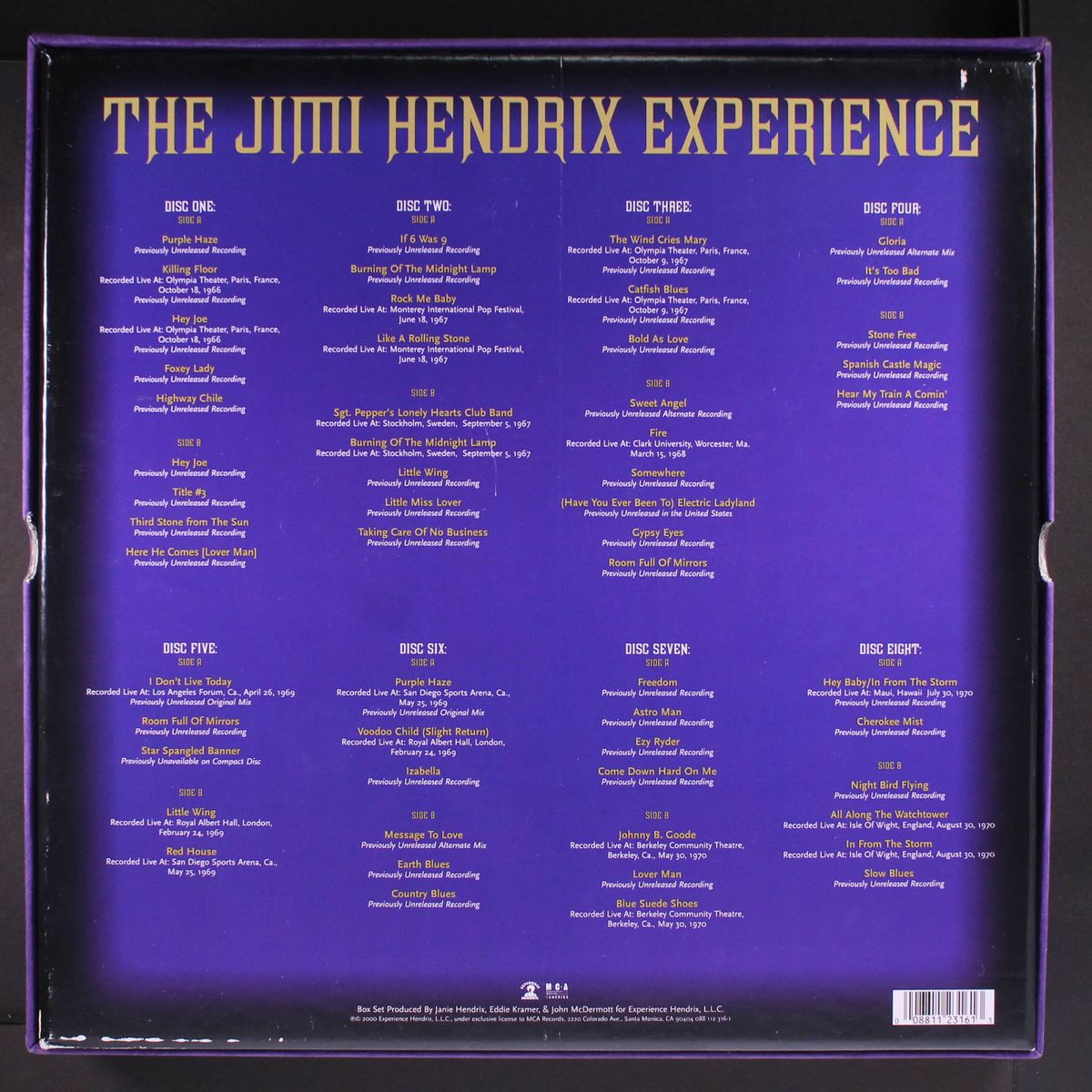 the jimi hendrix experience by JIMI HENDRIX EXPERIENCE