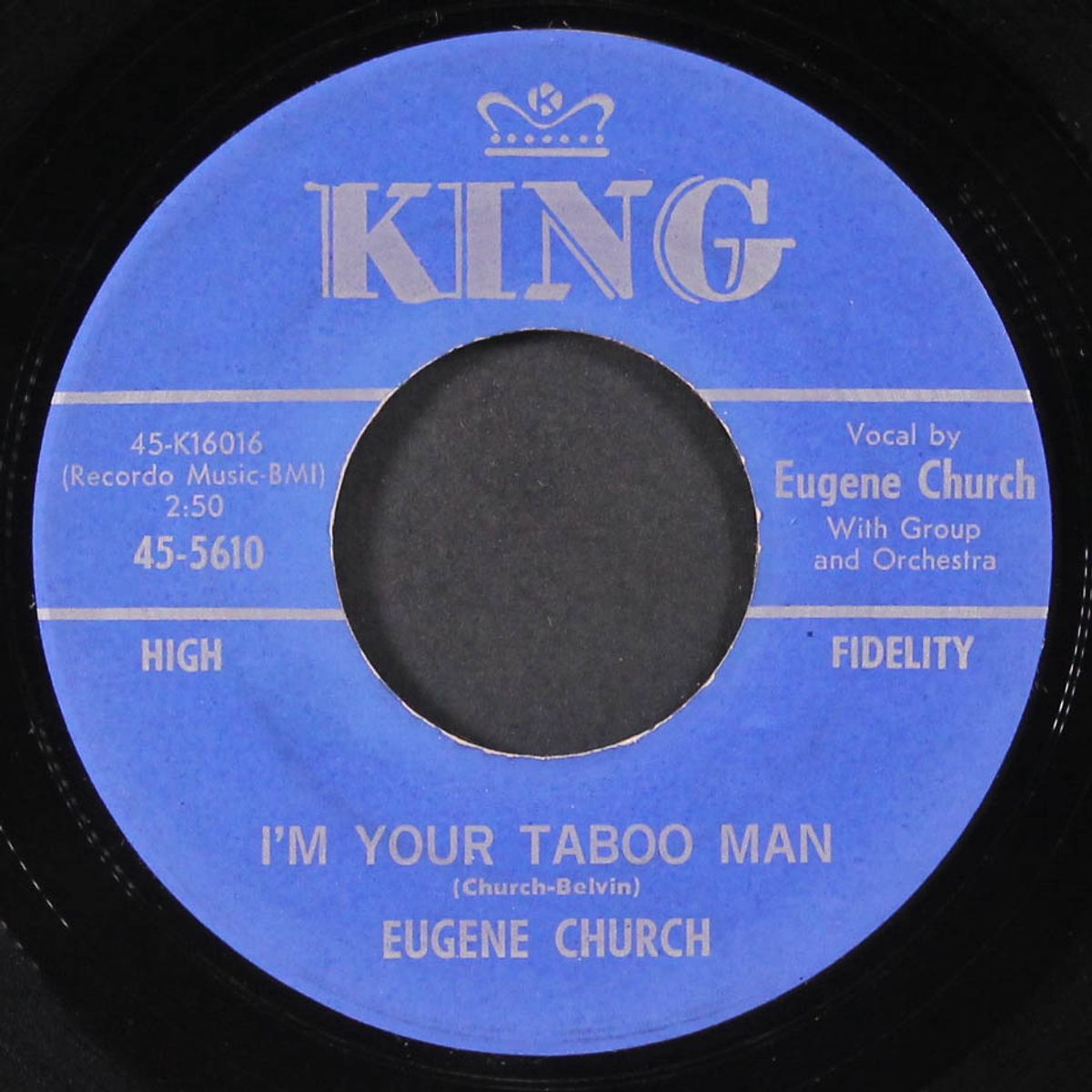 i'm your taboo man / light of the moon by EUGENE CHURCH