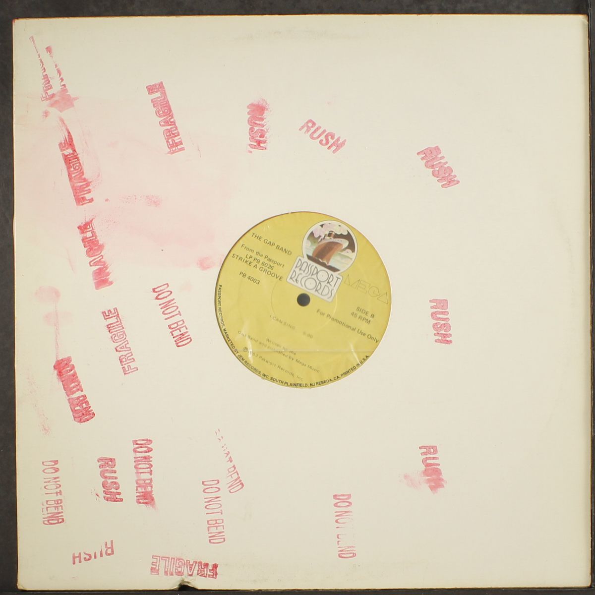 listen to the music / i can sing by GAP BAND