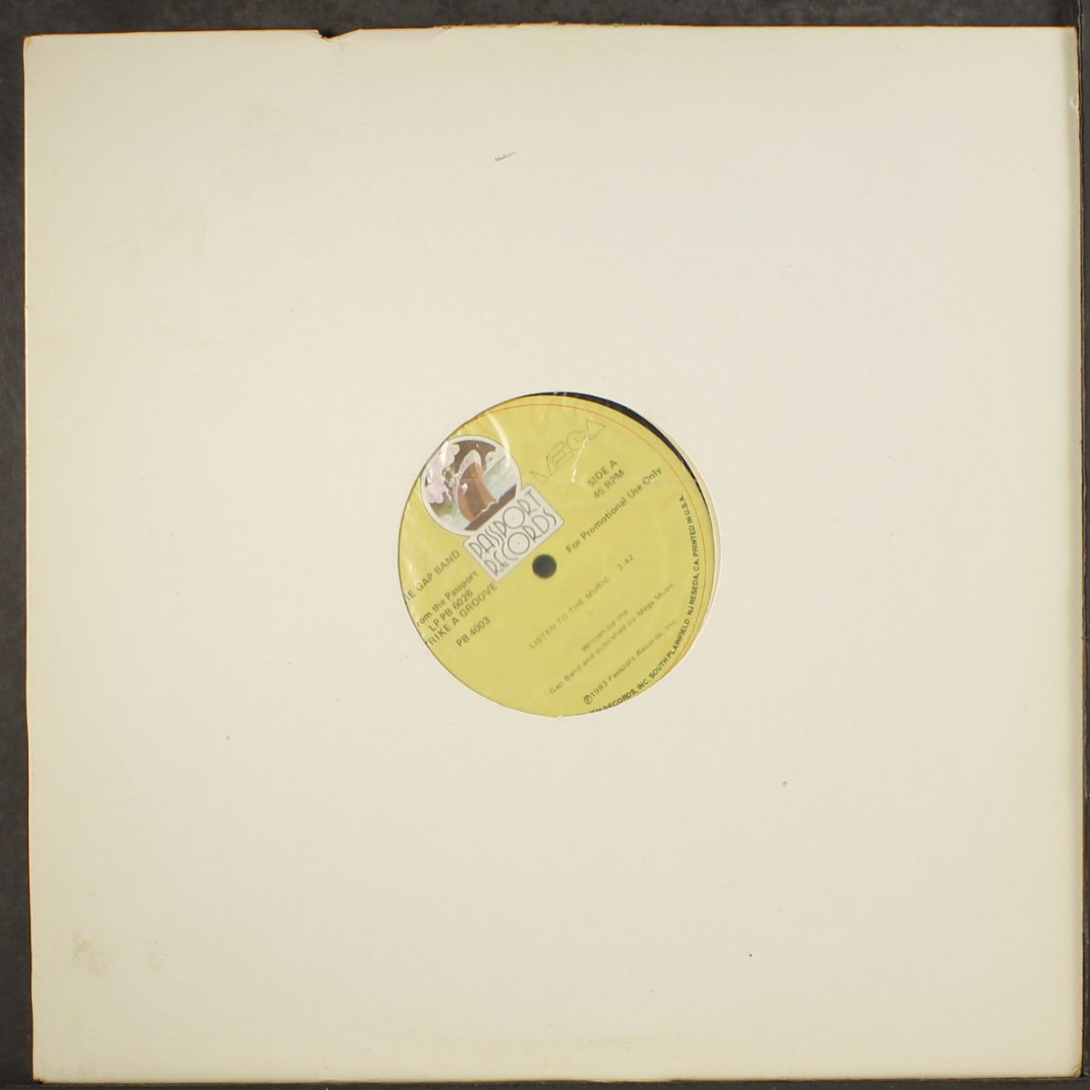 listen to the music / i can sing by GAP BAND
