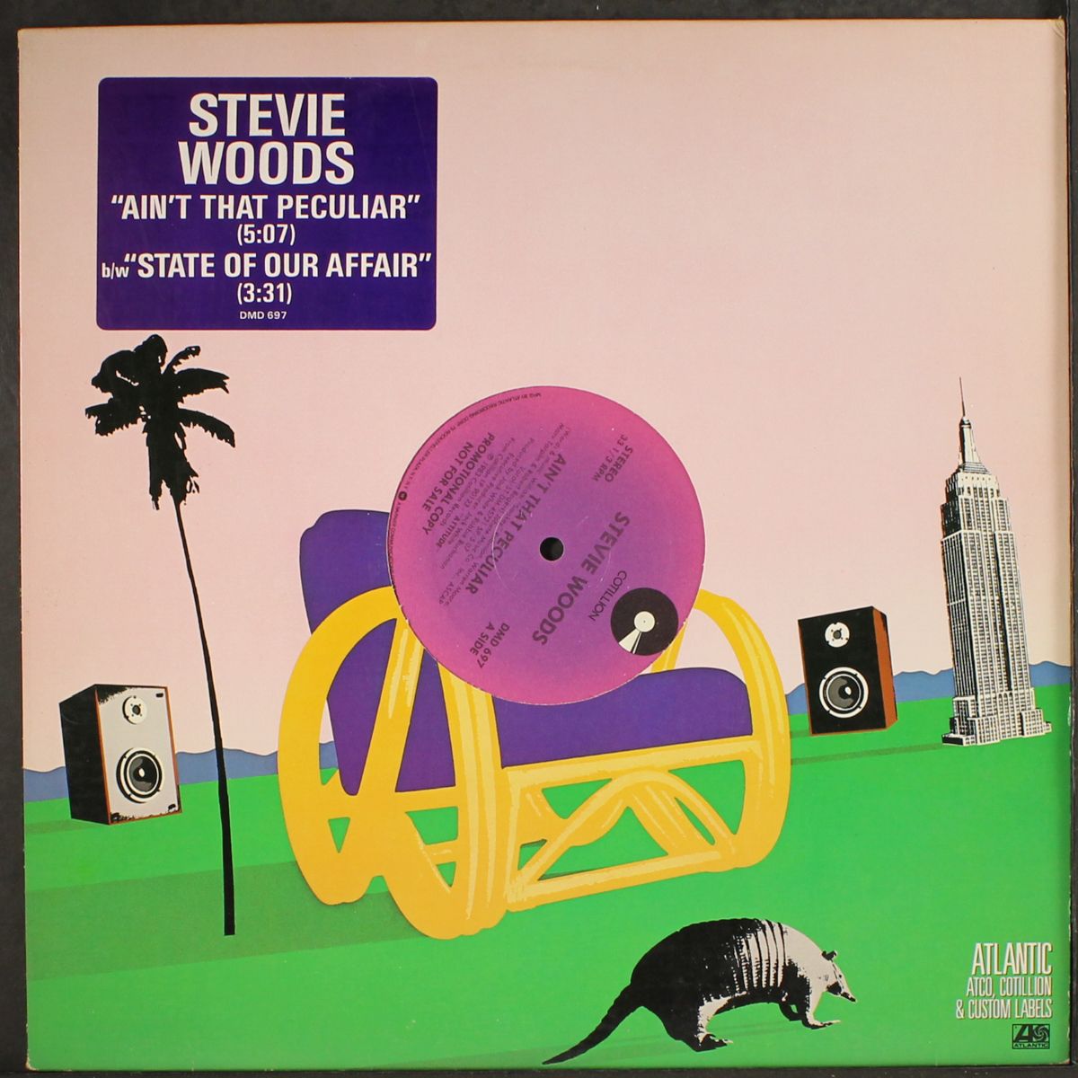 ain't that peculiar / state of our affair by STEVIE WOODS