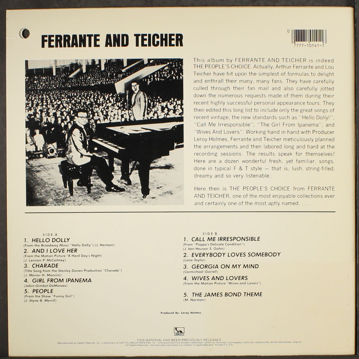 the people's choice by FERRANTE & TEICHER