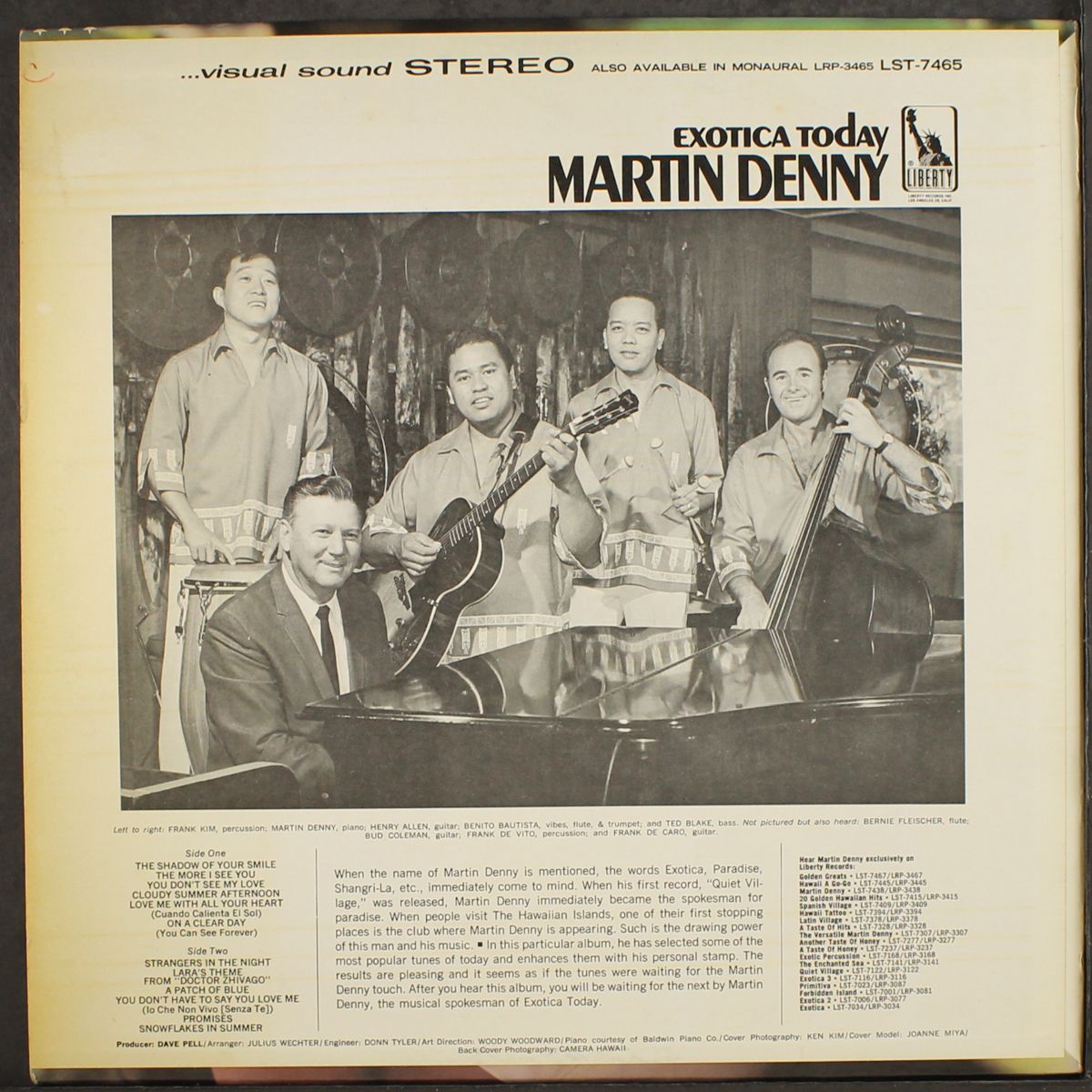 exotica today by MARTIN DENNY