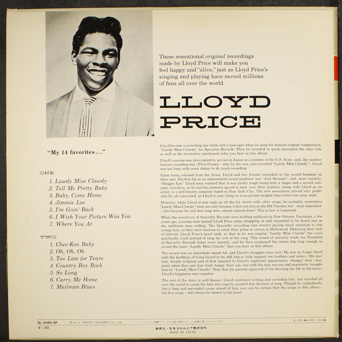 lloyd price by LLOYD PRICE