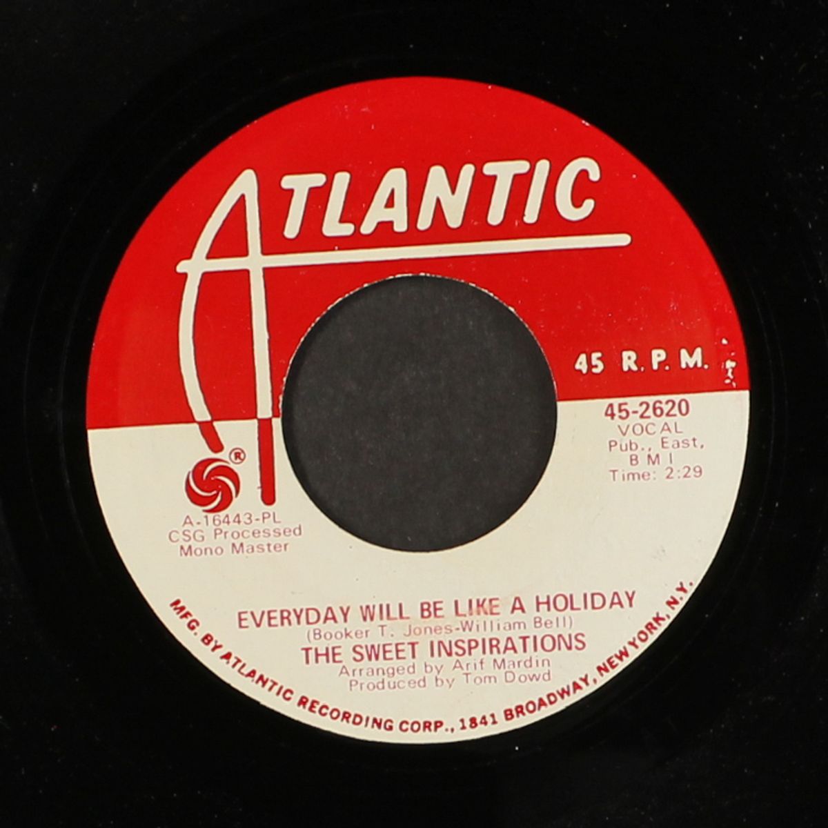 crying in the rain / everyday will be like a holiday by SWEET INSPIRATIONS