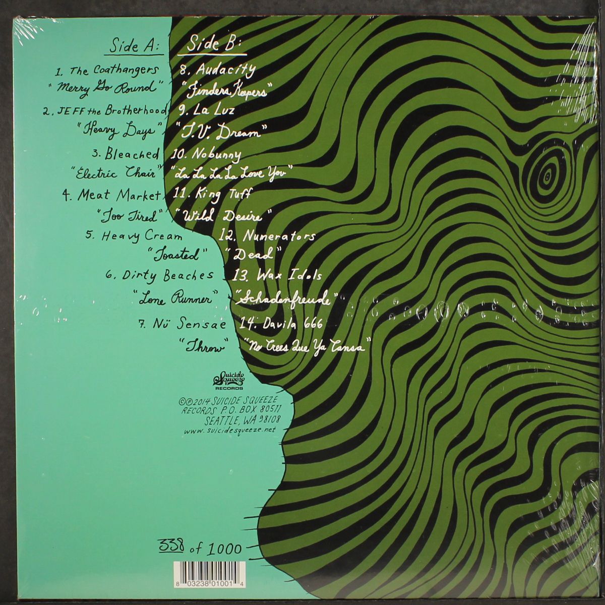 suicide squeeze records presents forever singles by VARIOUS