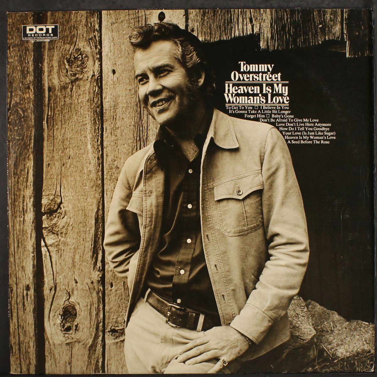 heaven is my woman's love by TOMMY OVERSTREET