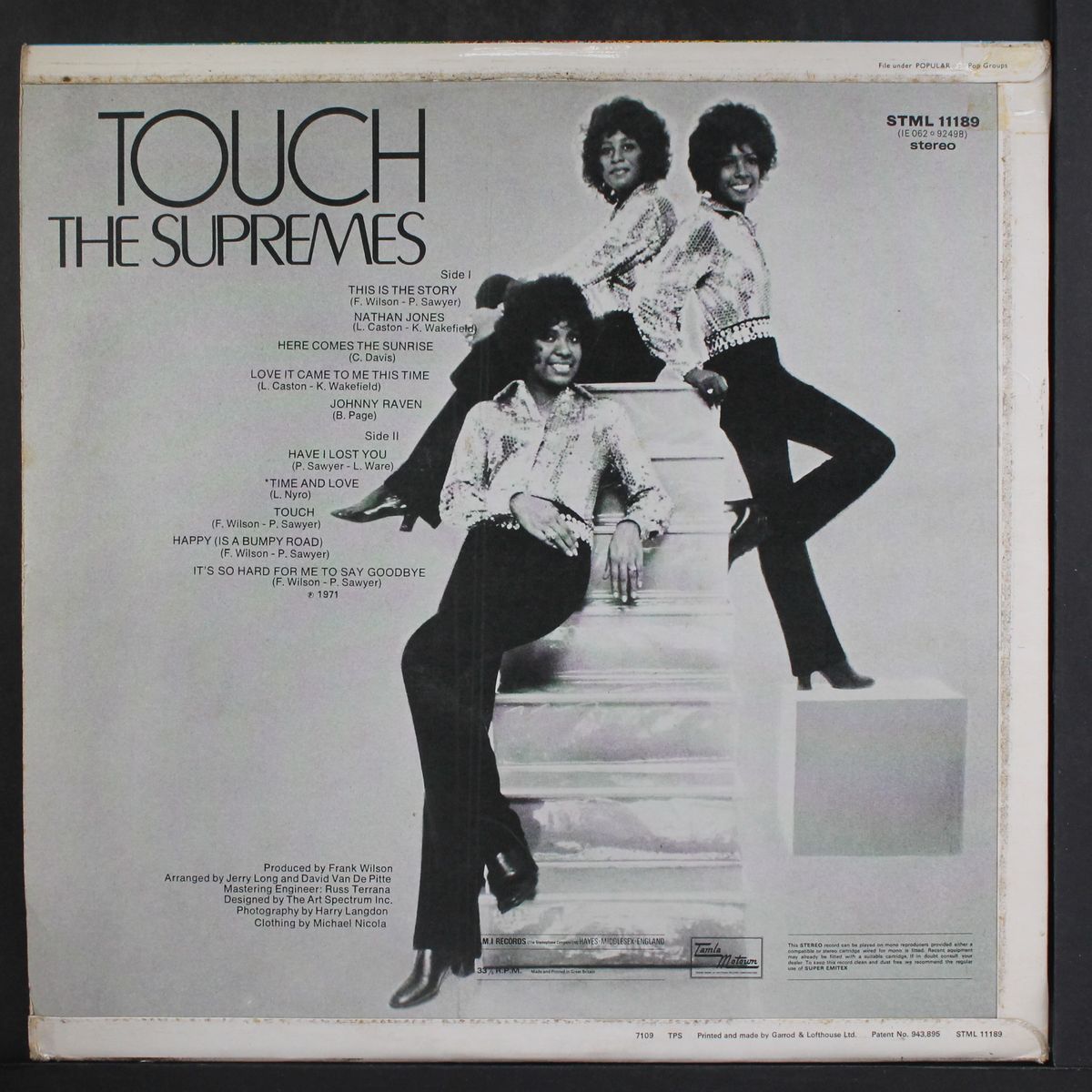 touch by SUPREMES