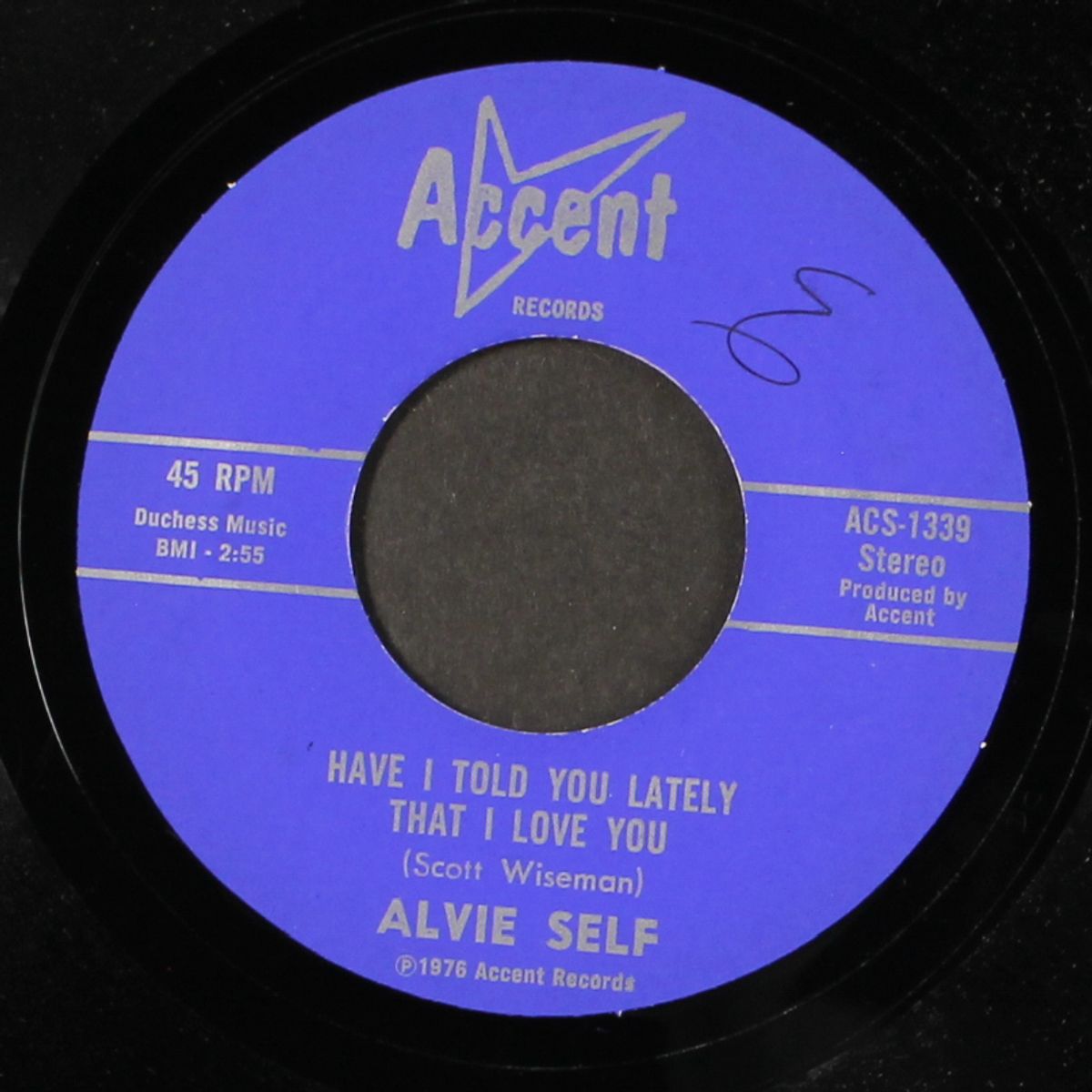 will i ever find the answer / have i told you lately that i love you by ALVIE SELF