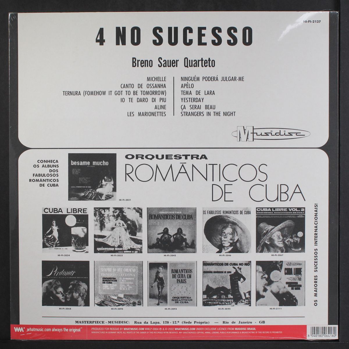 4 no sucesso by BRENO SAUER QUARTETO