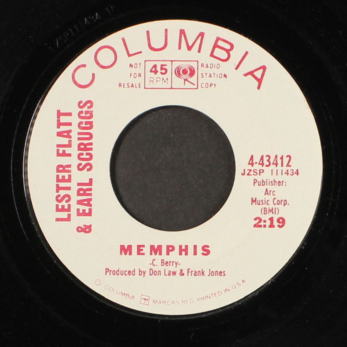 foggy mountain breakdown / memphis by LESTER FLATT & EARL SCRUGGS