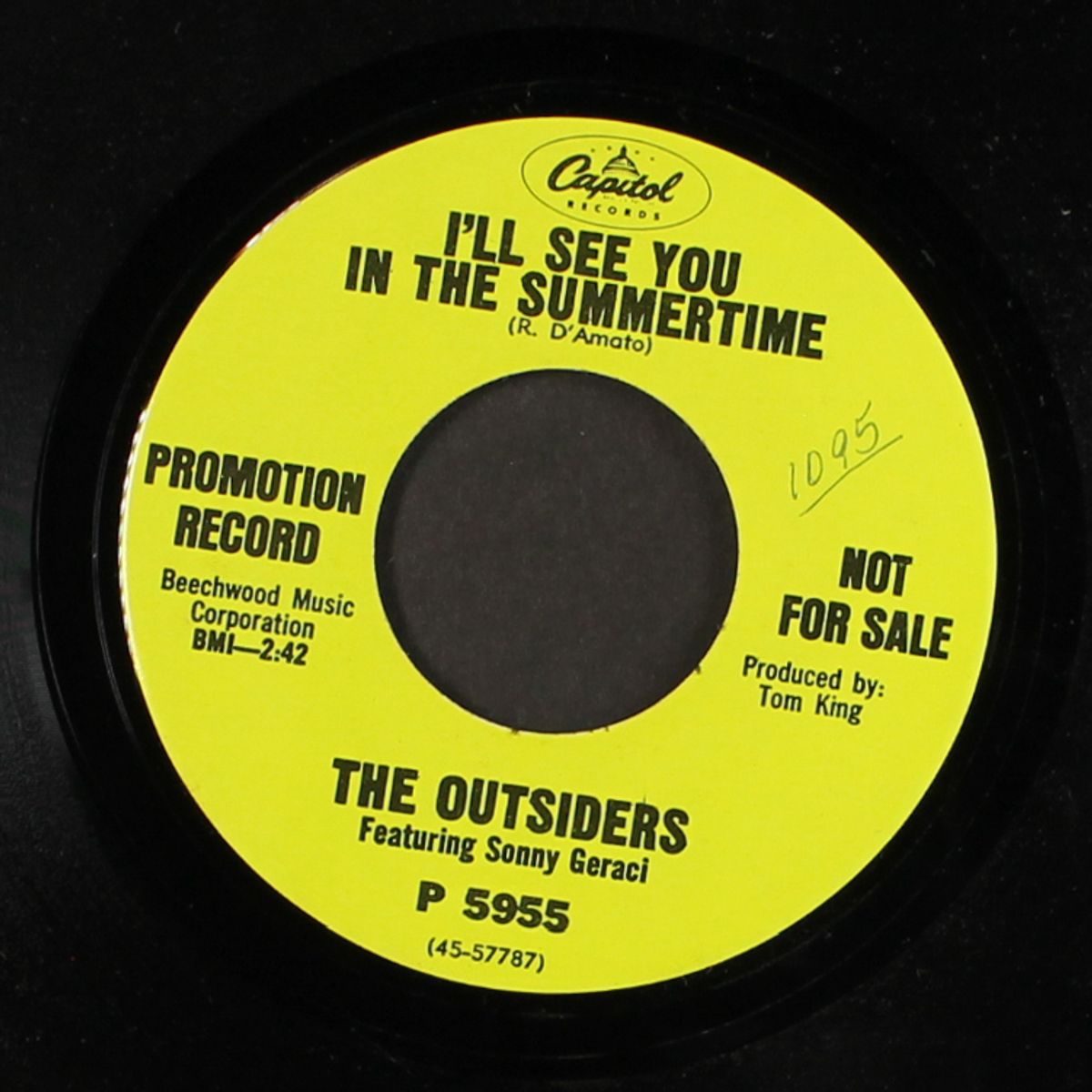 and now you want my sympathy / i'll see you in the summertime by OUTSIDERS