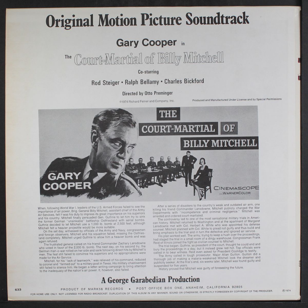 the court-martial of billy mitchell by SOUNDTRACK