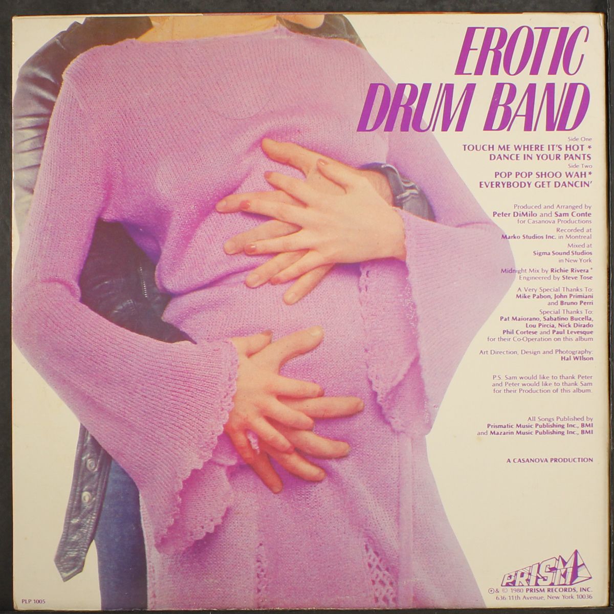 touch me where it's hot by EROTIC DRUM BAND