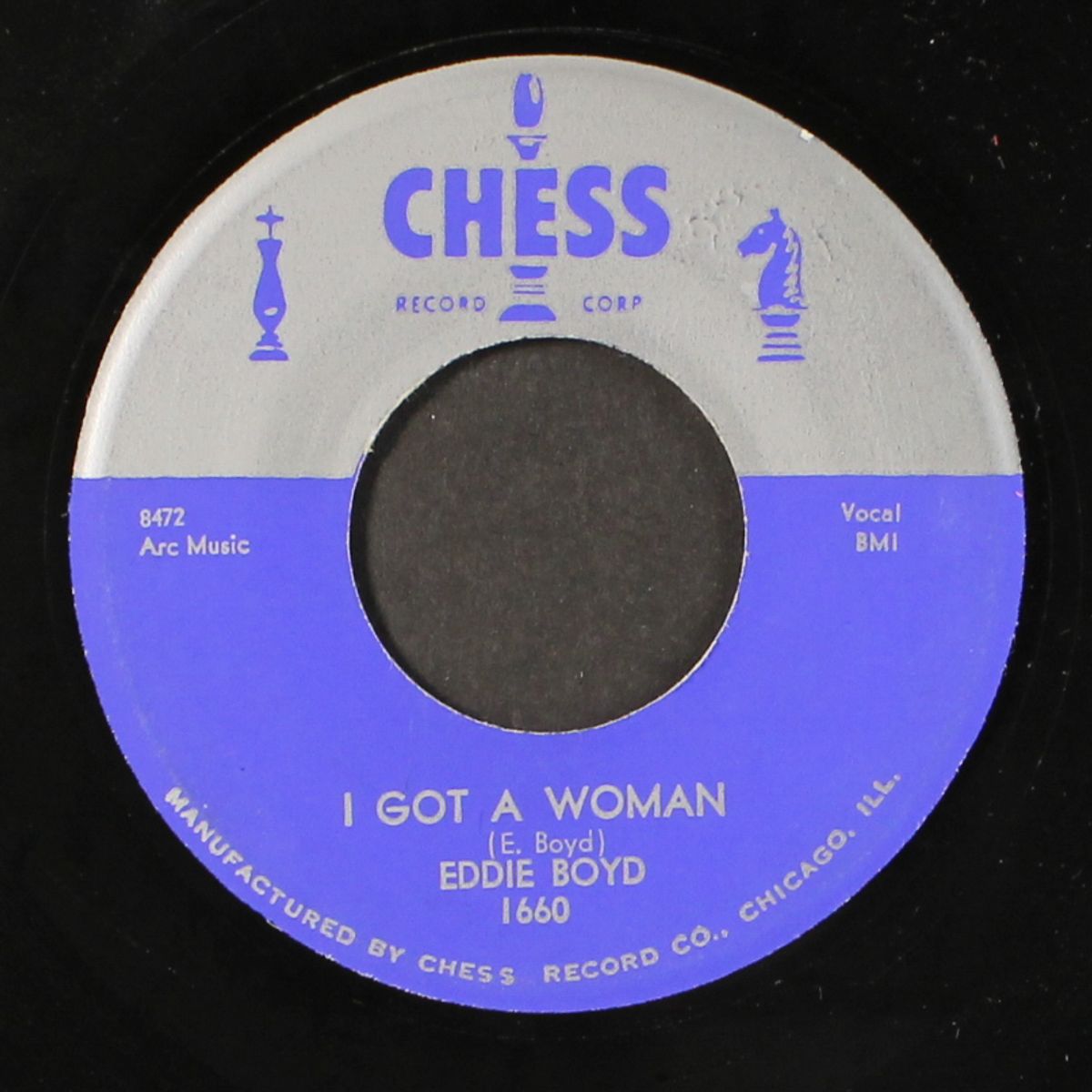 hotel blues / i got a woman by EDDIE BOYD