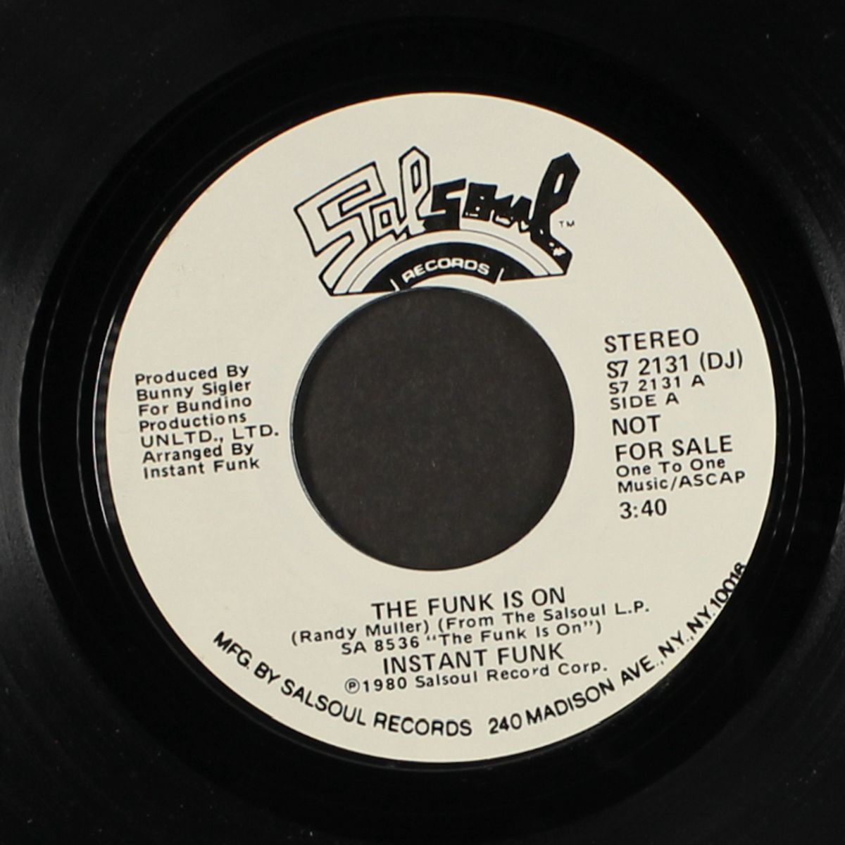 the funk is on / mono by INSTANT FUNK