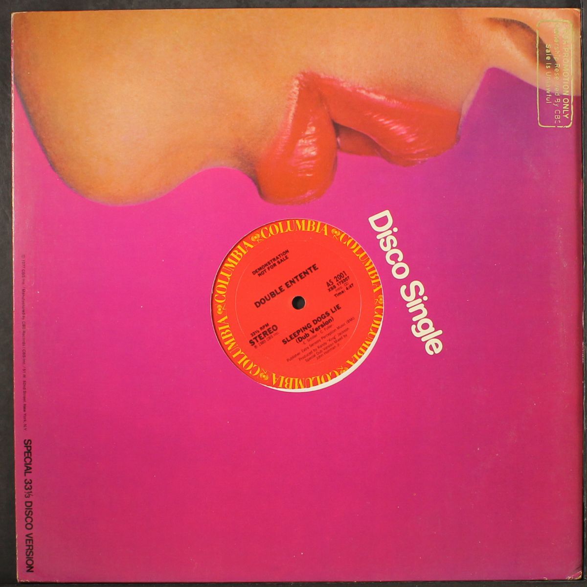 sleeping dogs lie / dub by DOUBLE ENTENTE