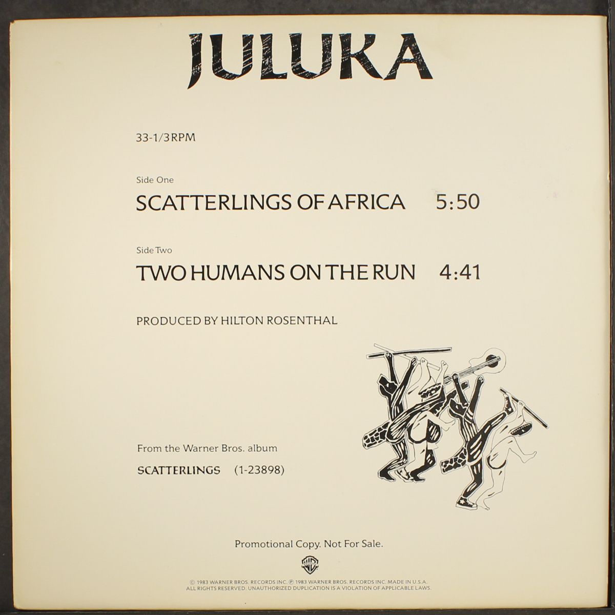 scatterlings of africa by JULUKA
