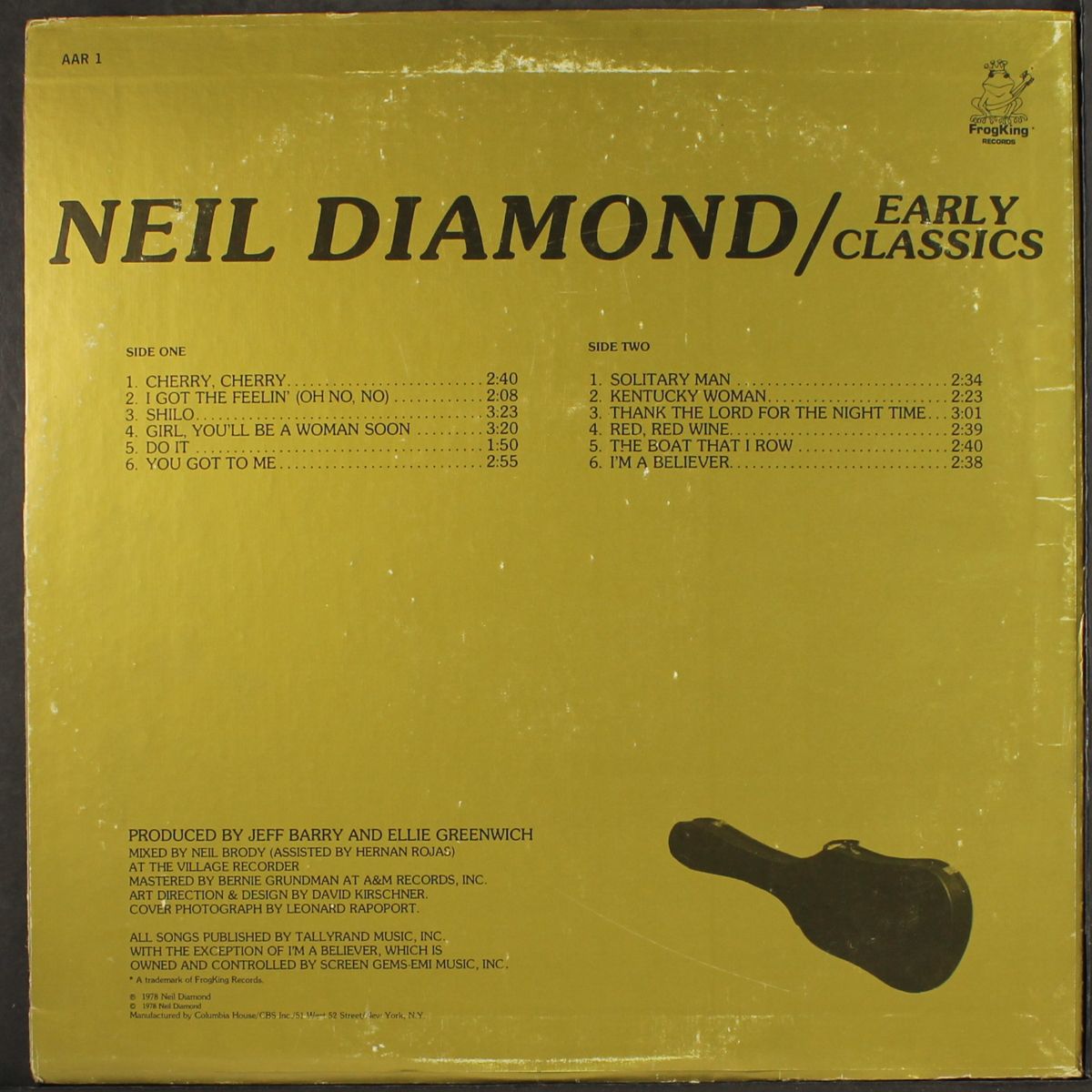 early classics by NEIL DIAMOND