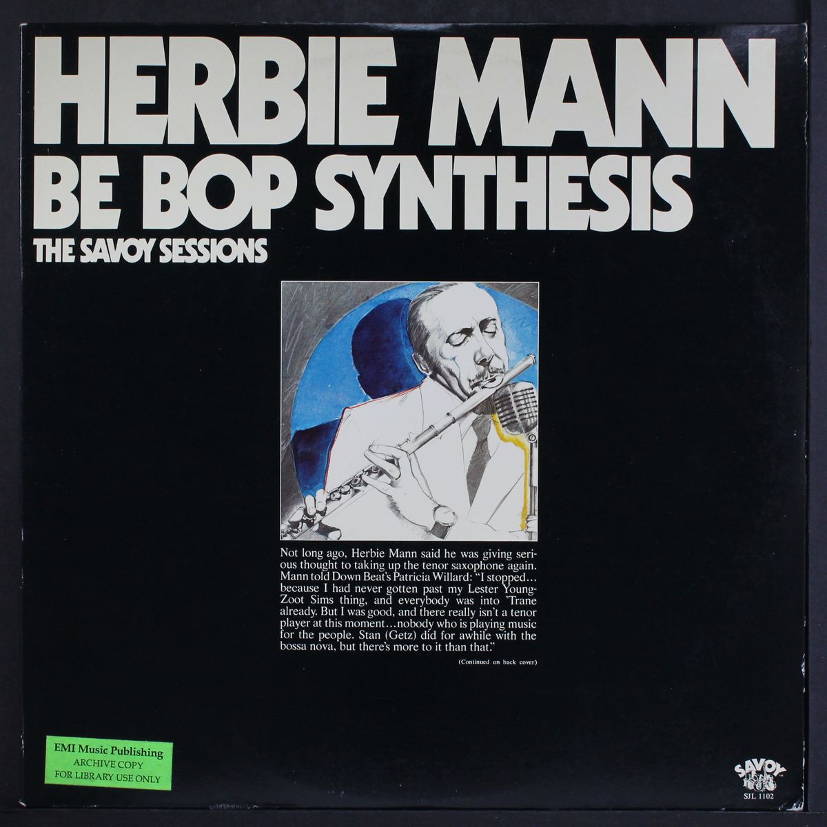 be bop synthesis by HERBIE MANN