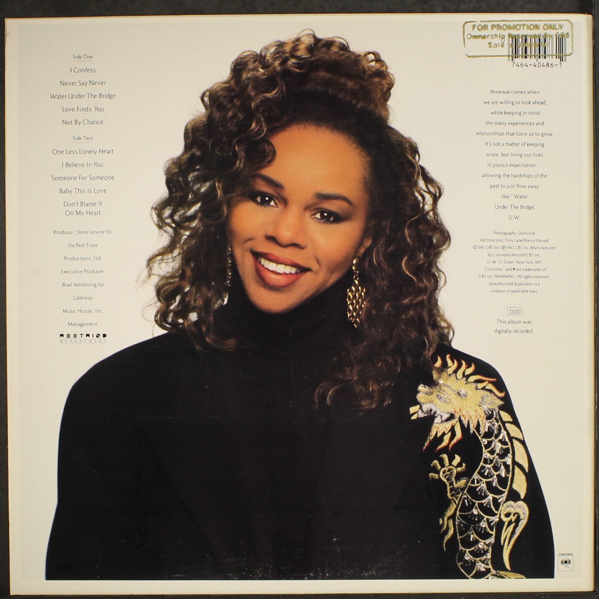 water under the bridge by DENIECE WILLIAMS