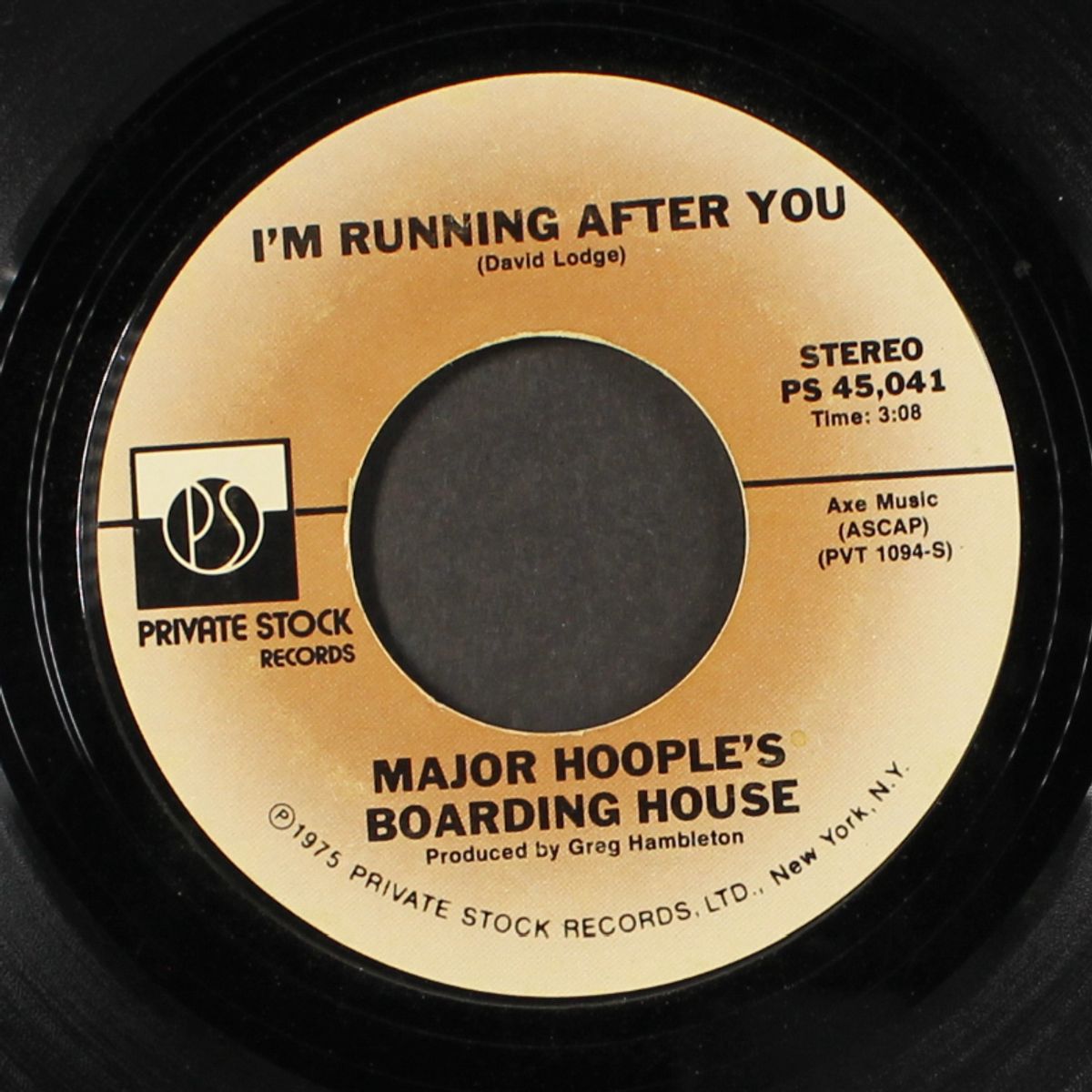i'm running after you / questions in mind by MAJOR HOOPLE'S BOARDING HOUSE