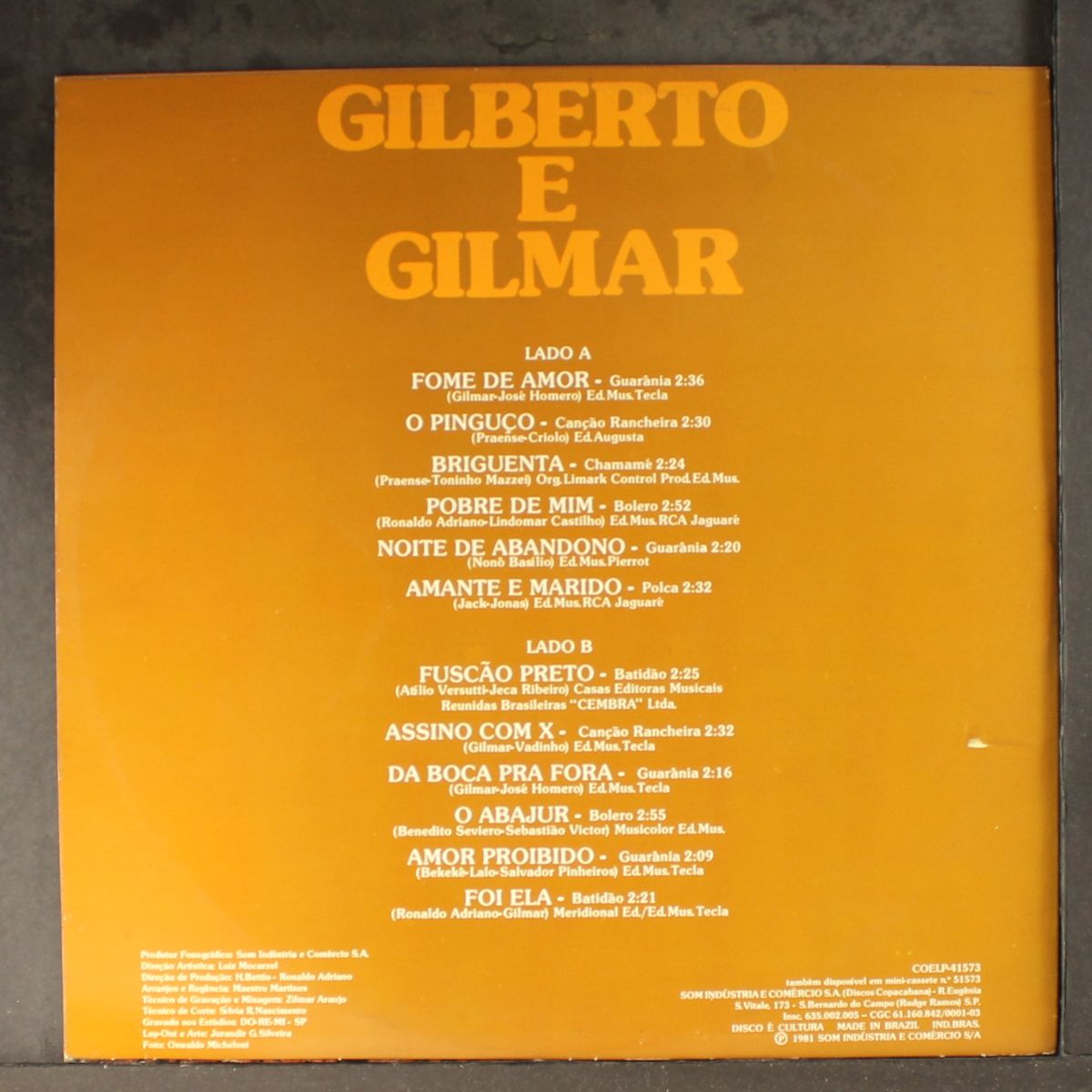 gilberto e gilmar by GILBERTO E GILMAR