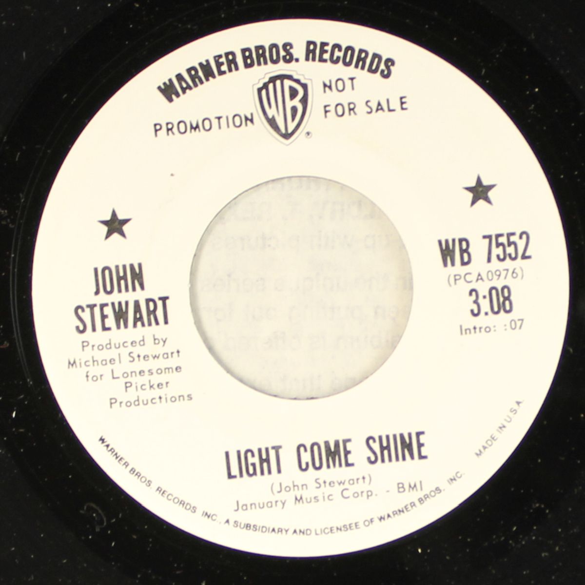 light come shine / little road and a stone to roll by JOHN STEWART