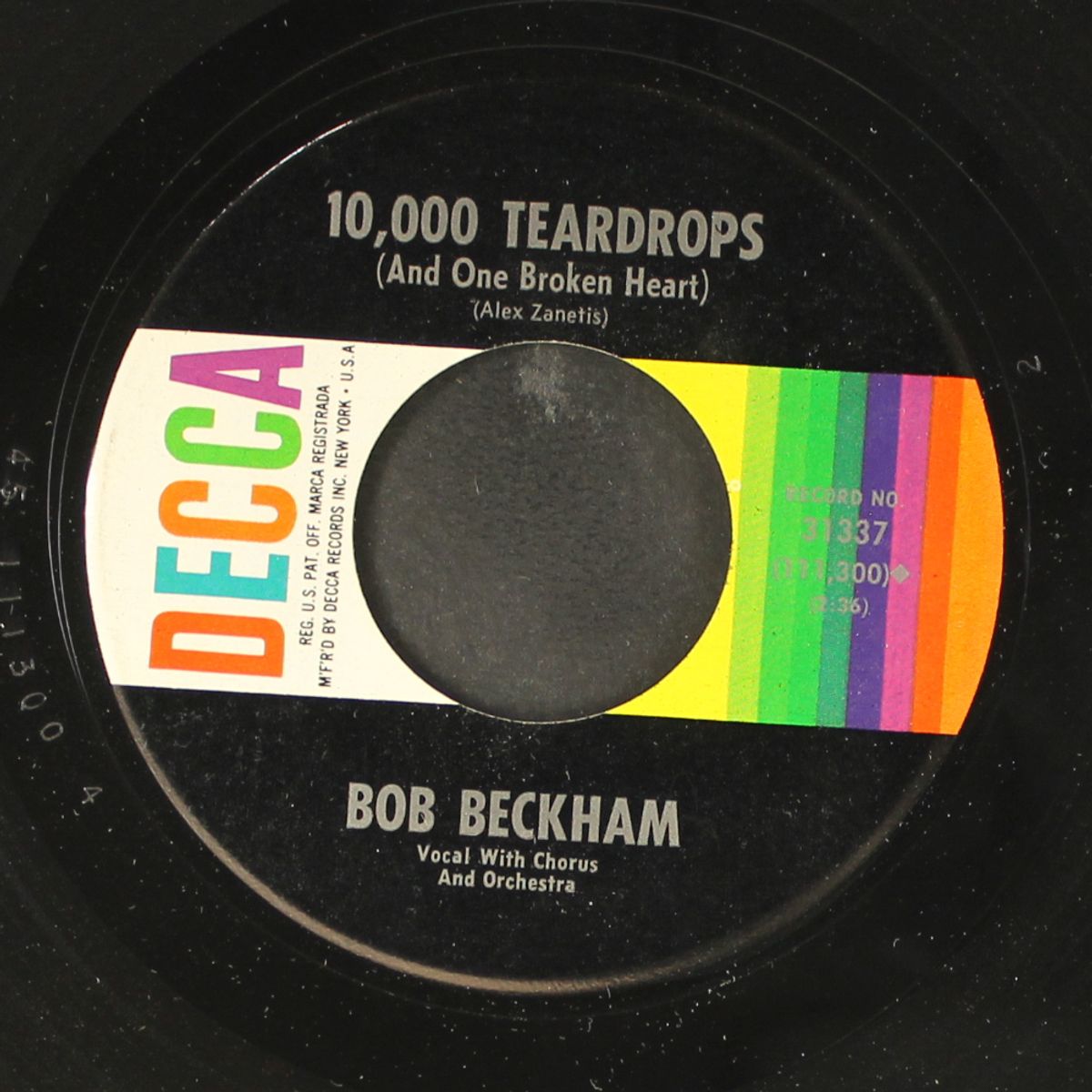 10,000 teardrops by BOB BECKHAM