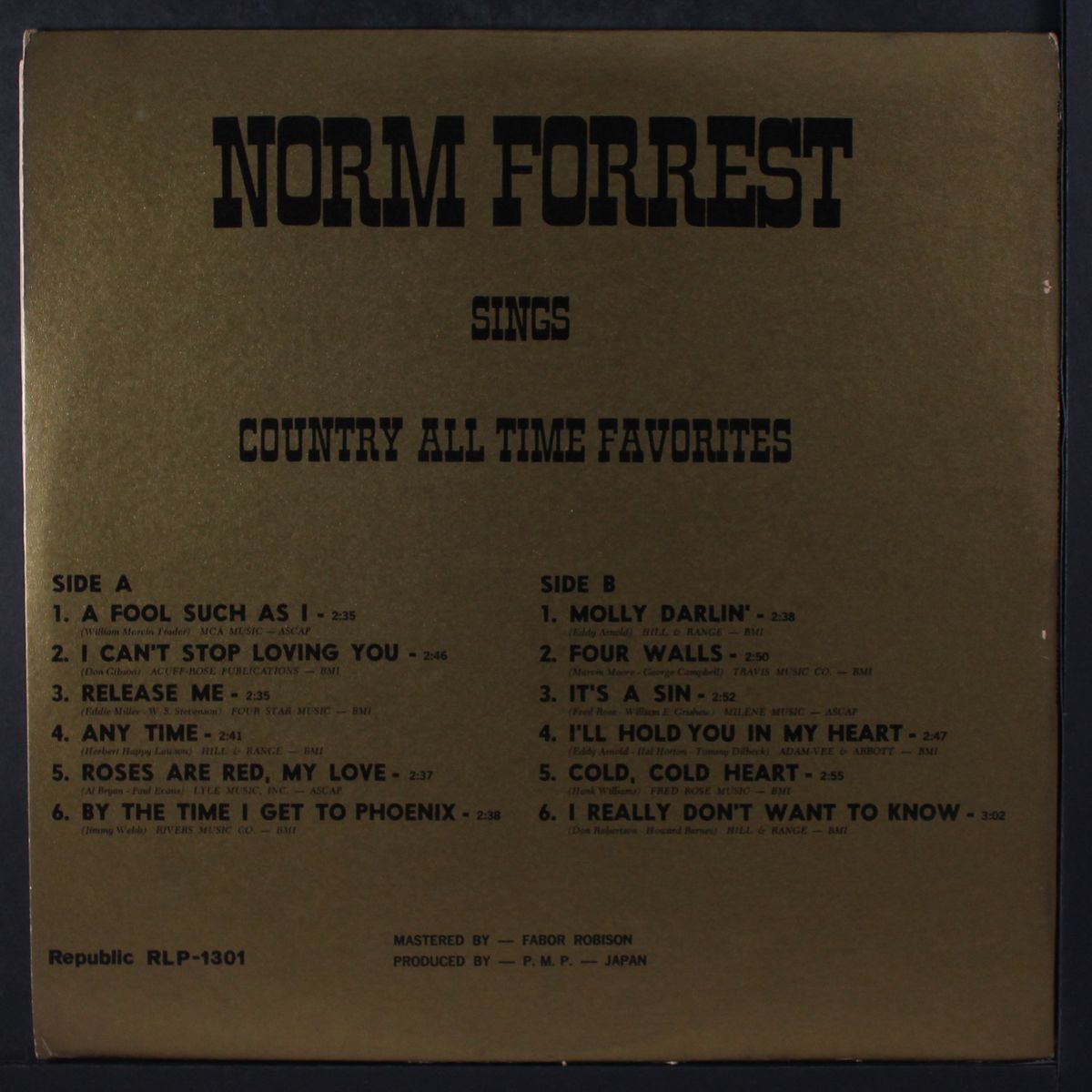 a fool such as i by NORM FORREST