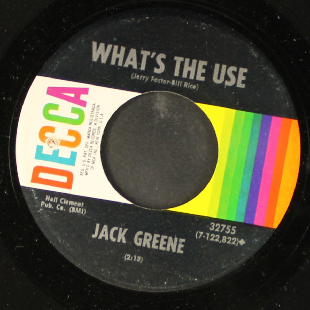 what's the use / something unseen by JACK GREENE