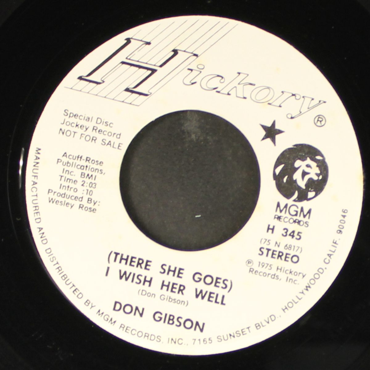 i wish her well / funny, familiar, forgotten feelings by DON GIBSON