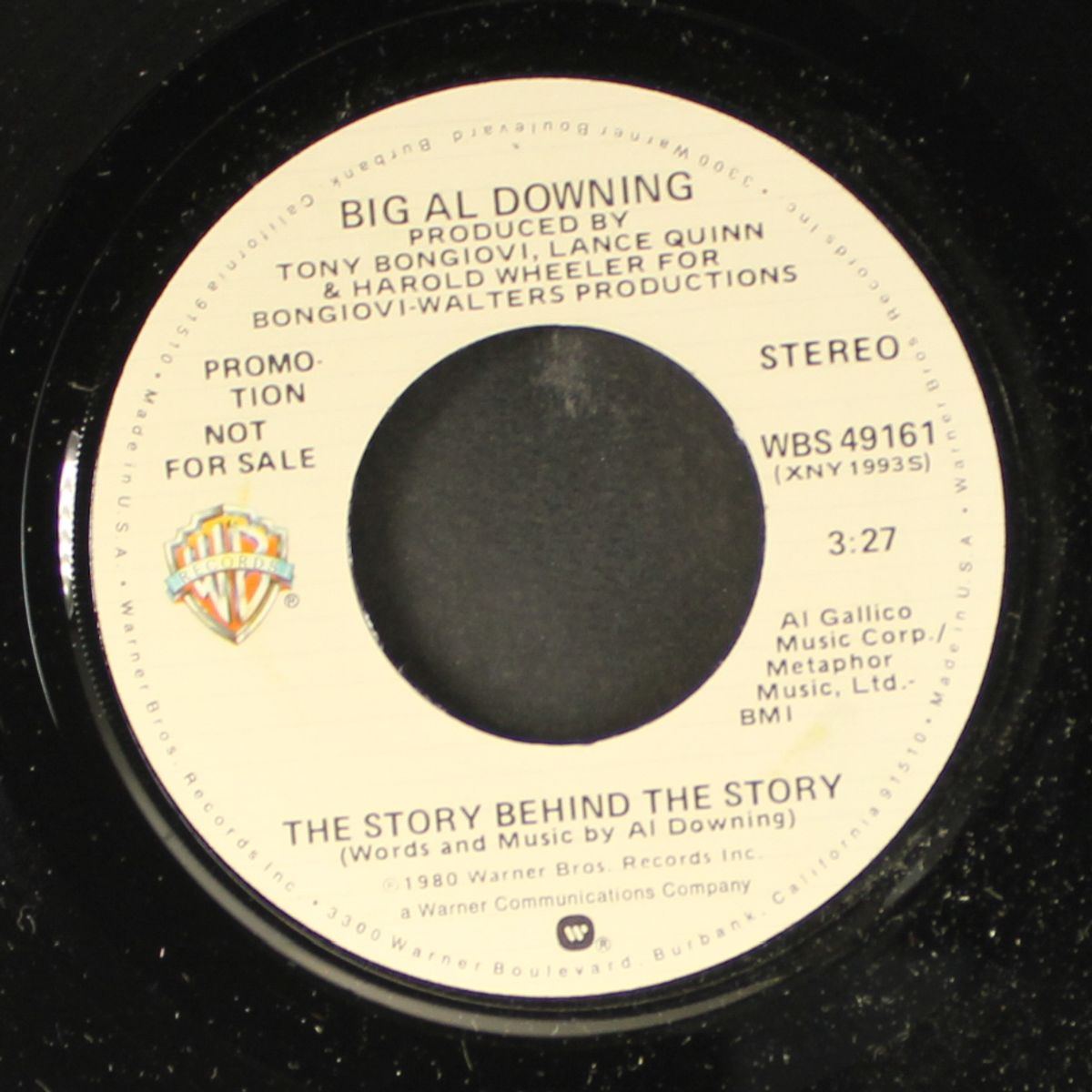 story behind the story / mono by BIG AL DOWNING