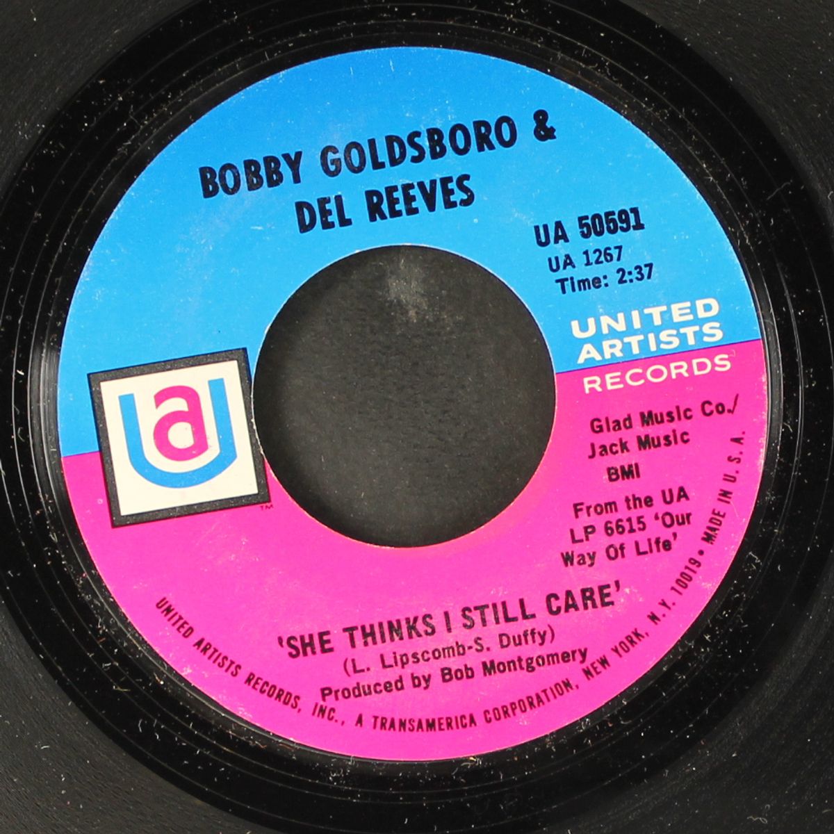 she thinks i still care / take a little good will home by BOBBY GOLDSBORO & DEL REEVES
