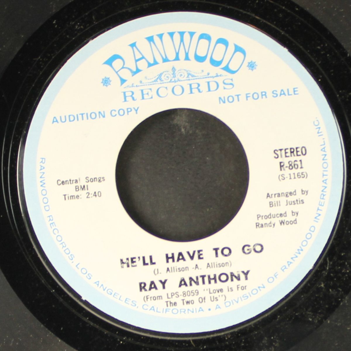 truck stop / he'll have to go by RAY ANTHONY