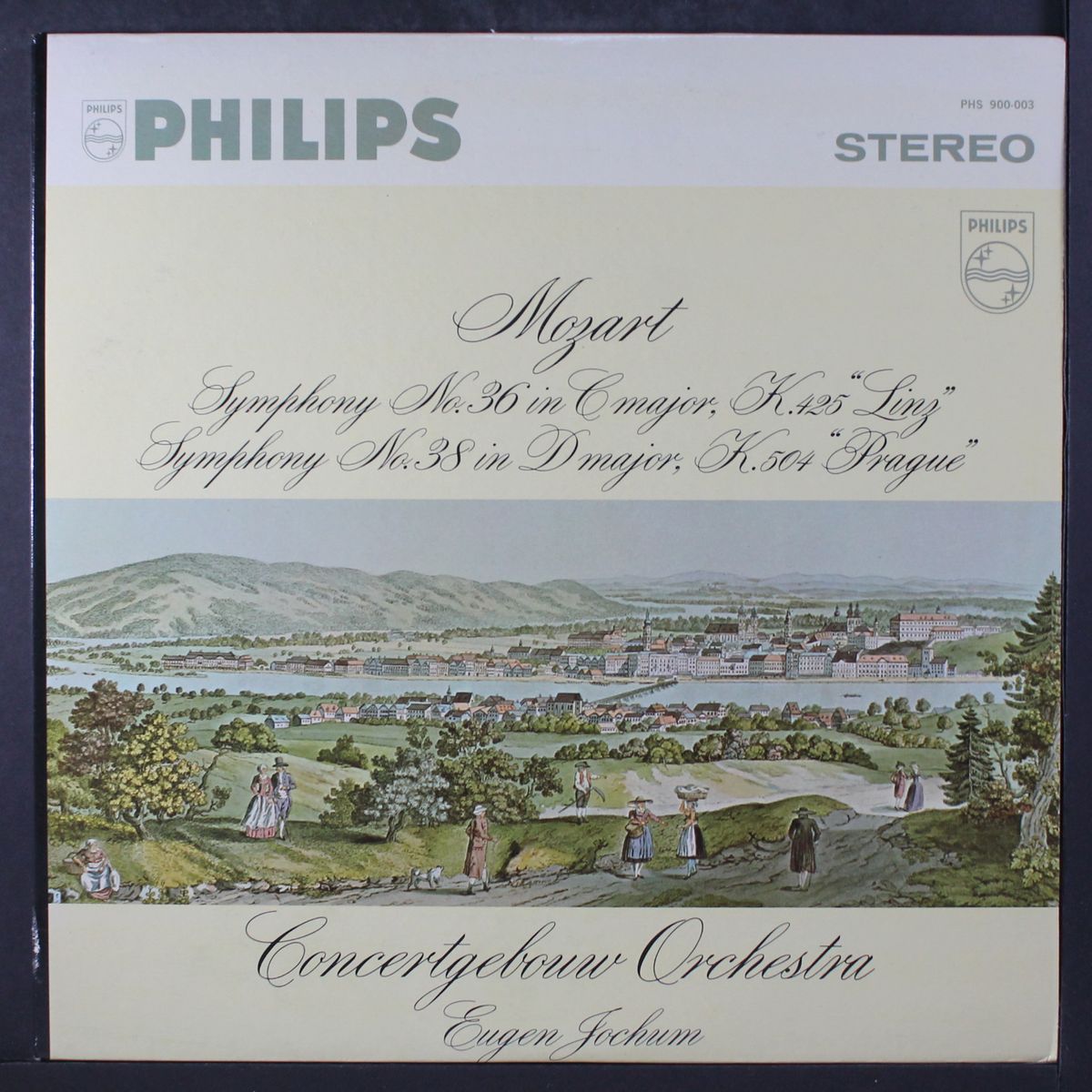 mozart symphonies 36 & 38 by EUGEN JOCHUM