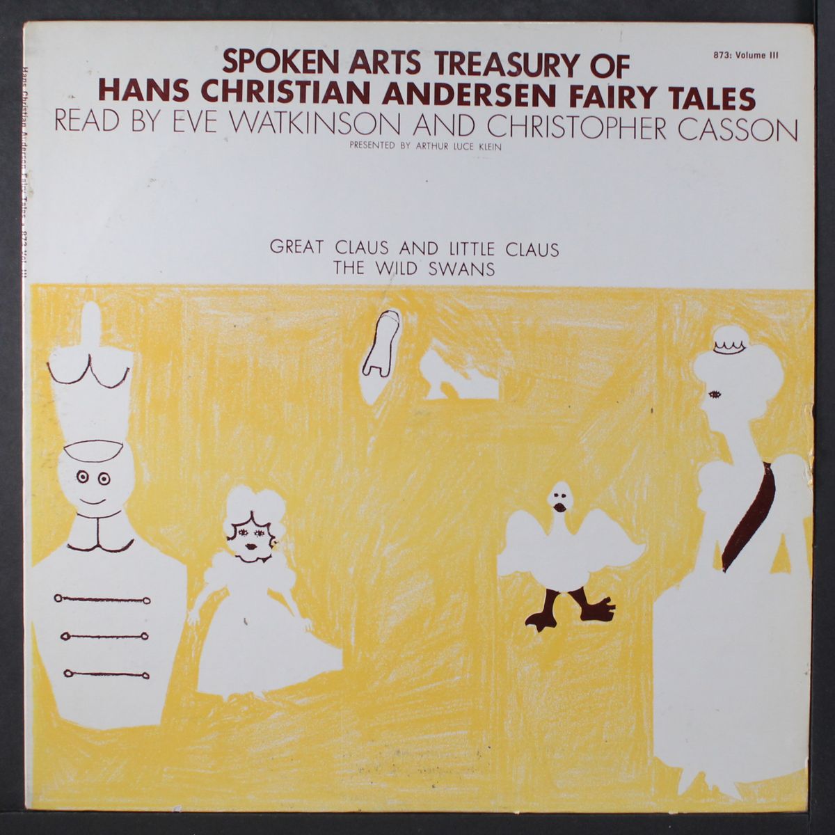 hans christian andersen fairy tales, vol. 3 by CHRISTOPHER CASSON & EVE WATKINSON