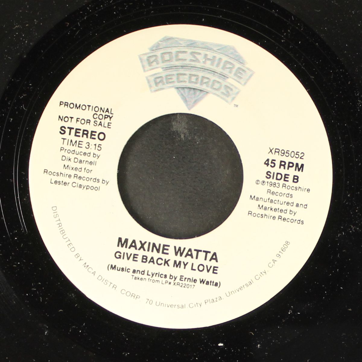 real love / give me back my love by MAXINE WATTA