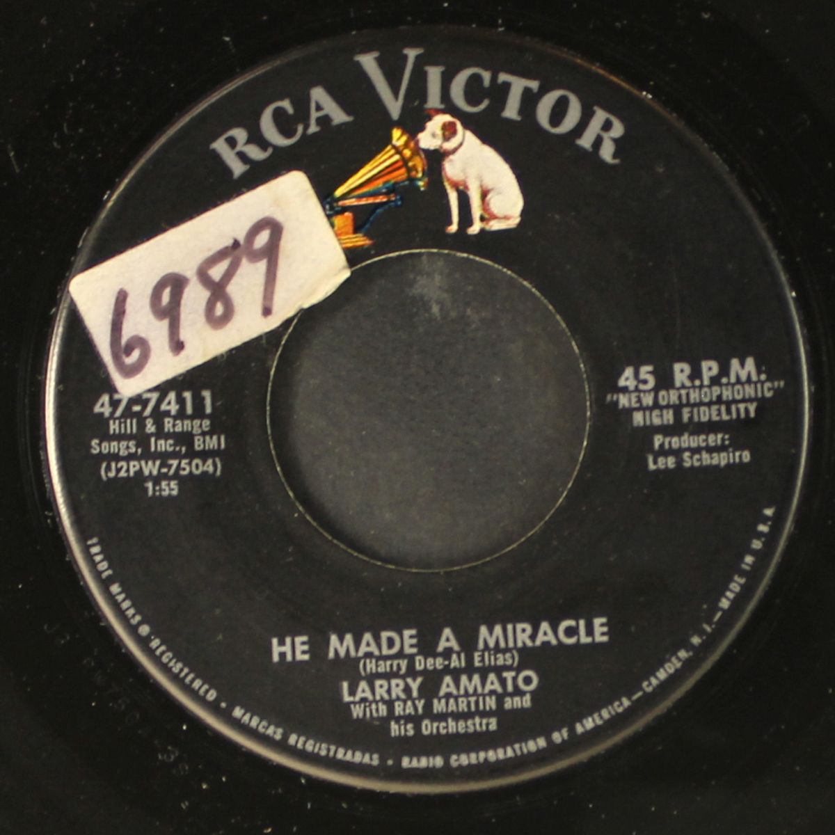 we're gonna have a party / he made a miracle by LARRY AMATO