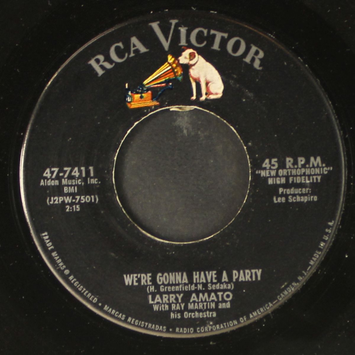 we're gonna have a party / he made a miracle by LARRY AMATO