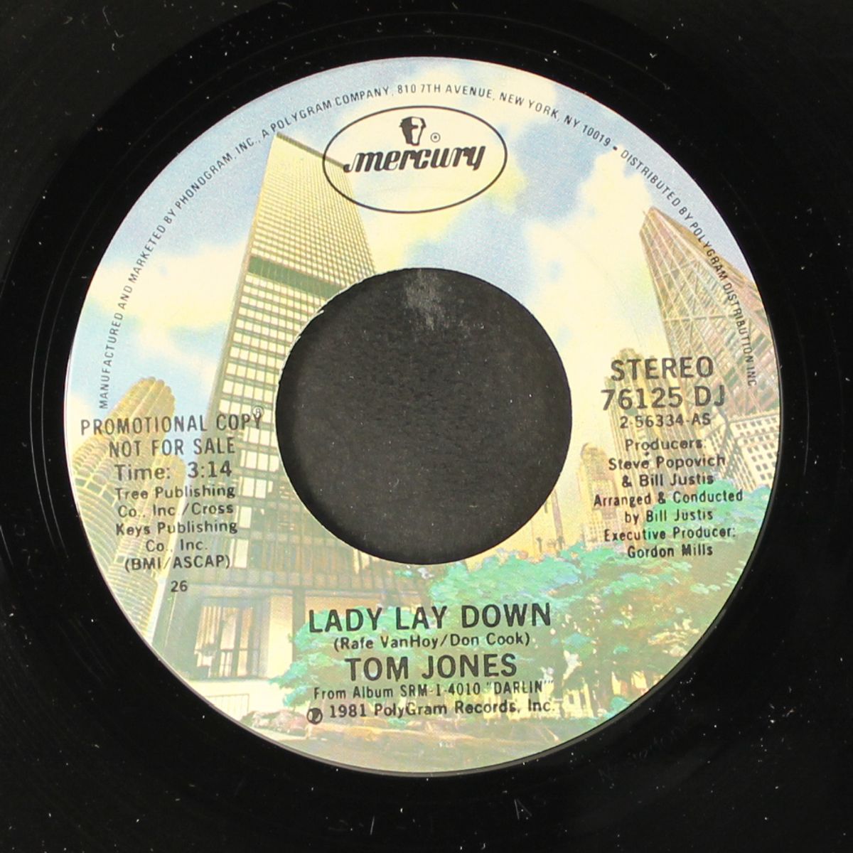 a daughter's question / lay, lay down by TOM JONES