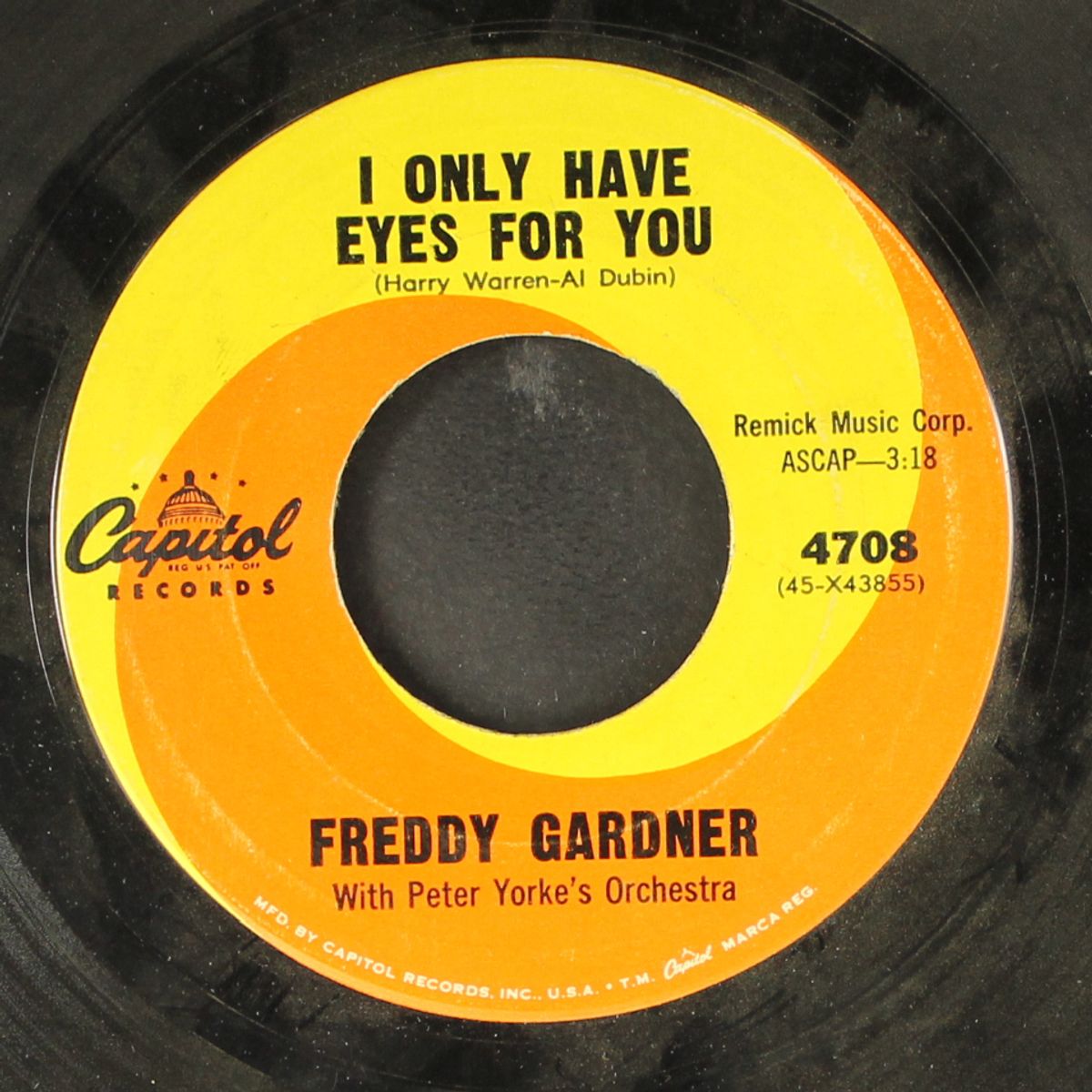 i'm in the mood for love / i only have eyes for you by FREDDY GARDNER