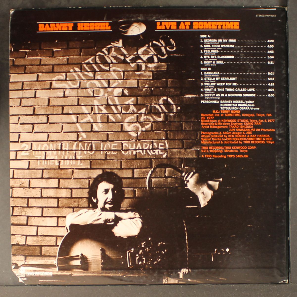 live at sometime by BARNEY KESSEL