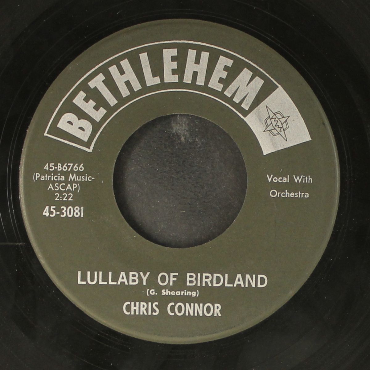 lullaby of birdland / all about ronnie by CHRIS CONNOR