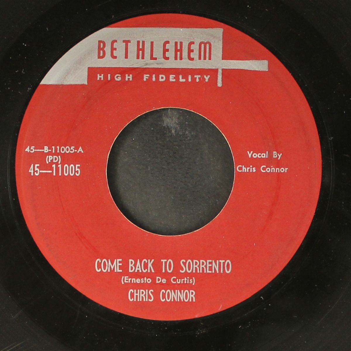 come back to sorrento / blame it on the youth by CHRIS CONNOR