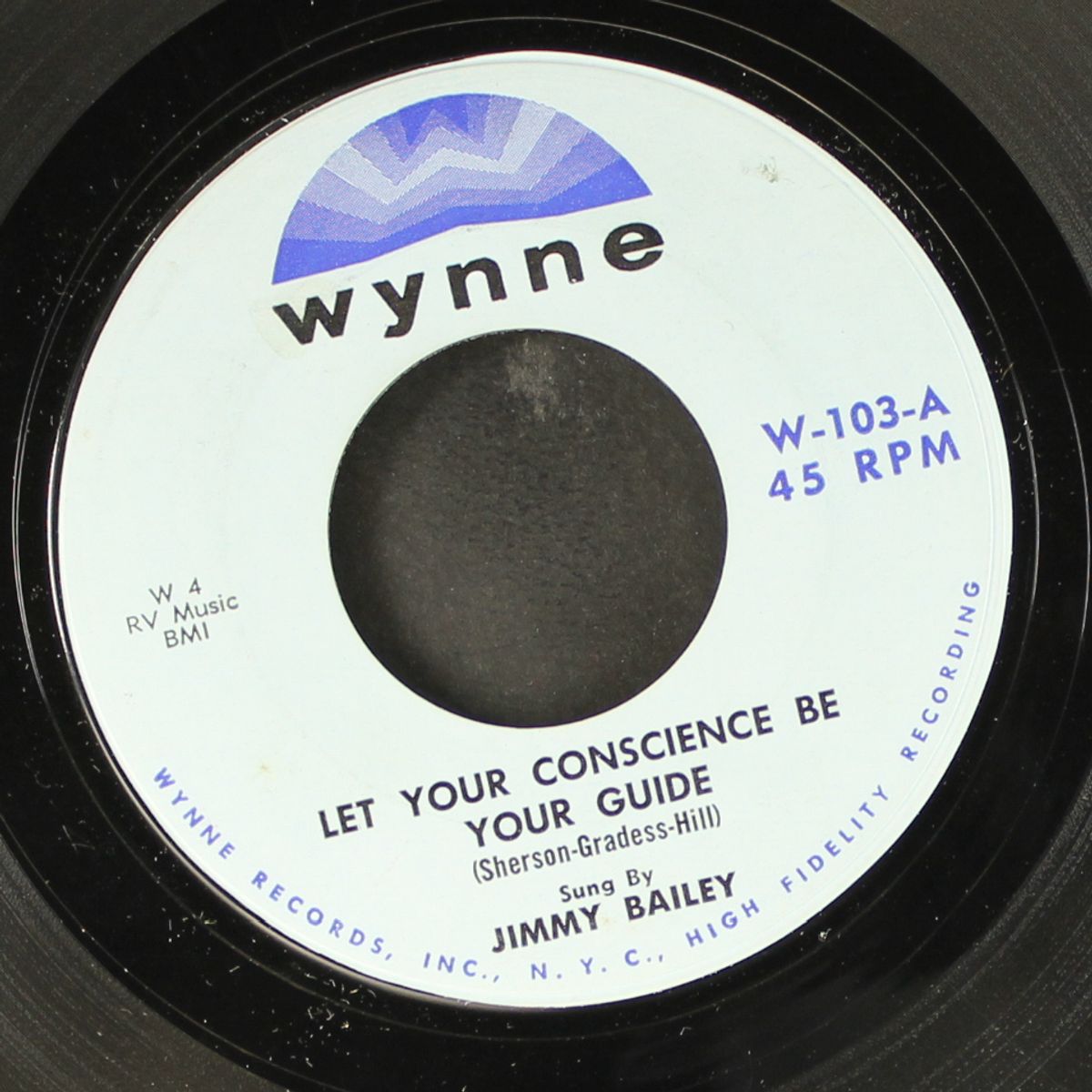 constantly / let your conscience be your guide by JIMMY BAILEY