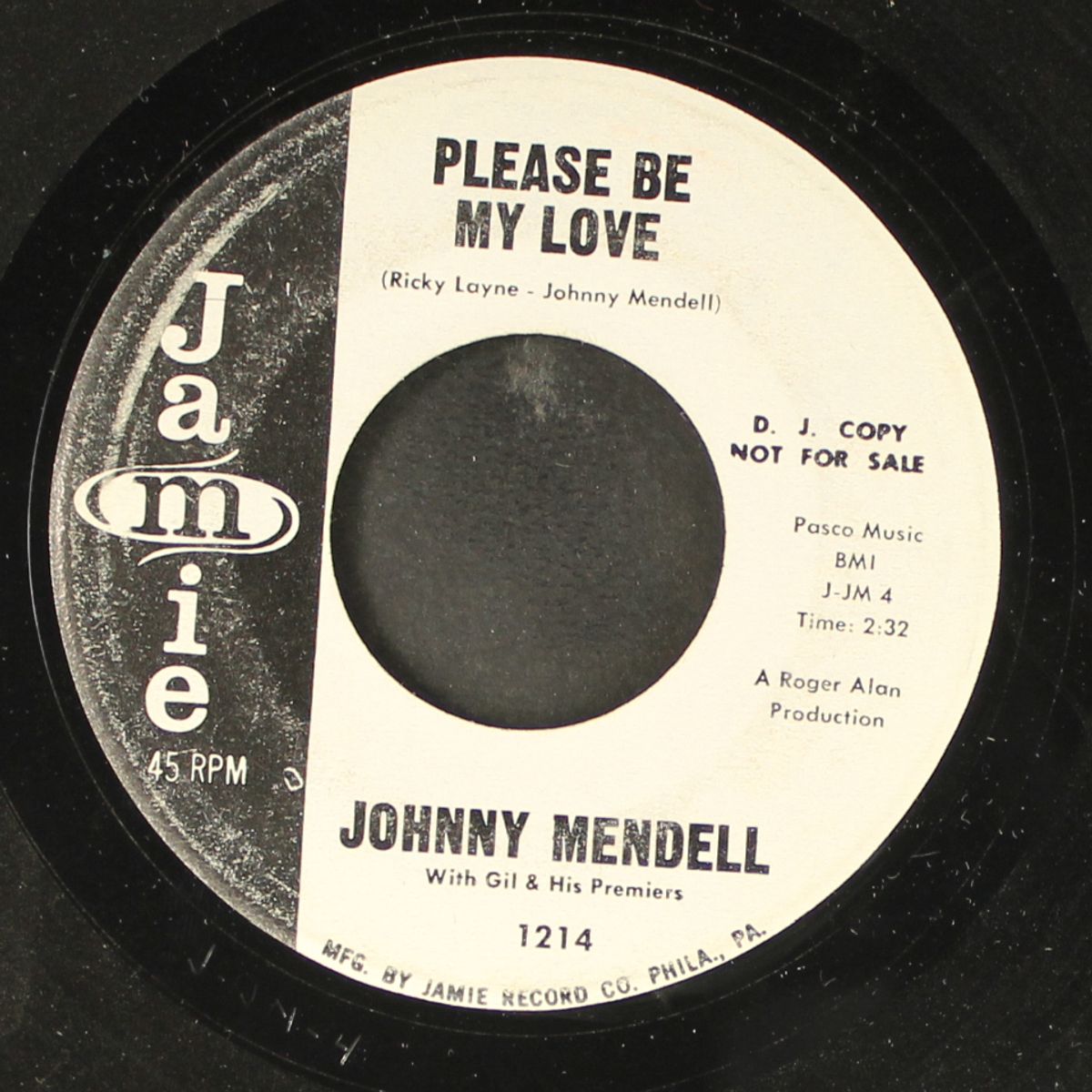 pretty little rita / please be my love by JOHNNY MENDELL