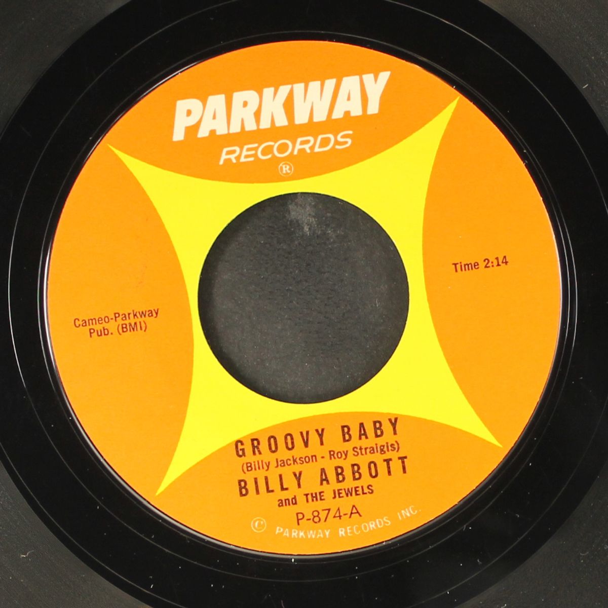 groovy baby / come on and dance with me by BILLY ABBOTT & JEWELS