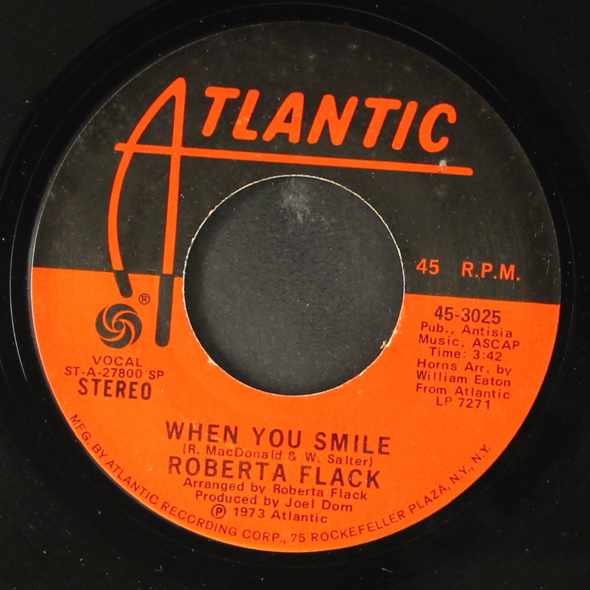 feel like makin' love / when you smile by ROBERTA FLACK